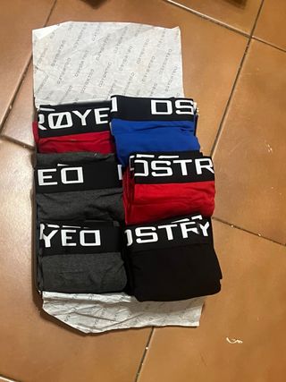 12 Boxers DYORTECO - Rojos y Azules