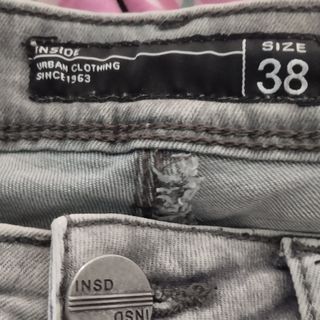 Shorts vaqueros grises - Talla M