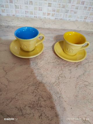2 Tazzine caffè - Ceramica colorata