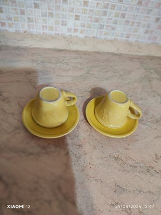 2 Tazzine caffè - Ceramica colorata
