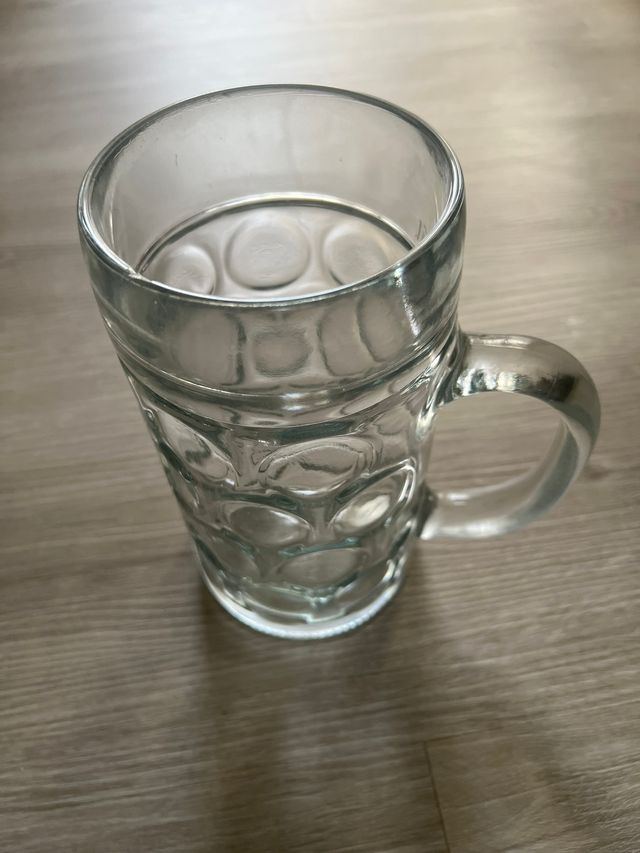 Boccale da birra in vetro - 1 pz.