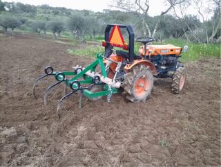 Trabajos con mini tractor