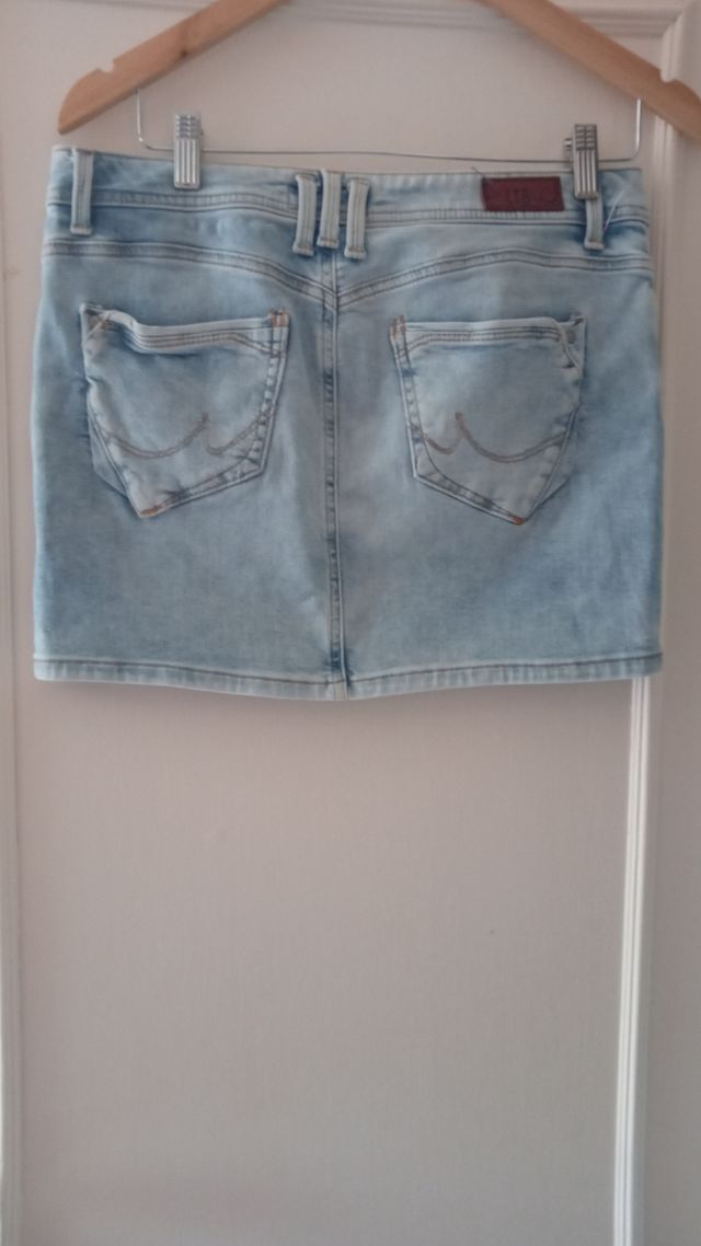 Minifalda vaquera LTB azul