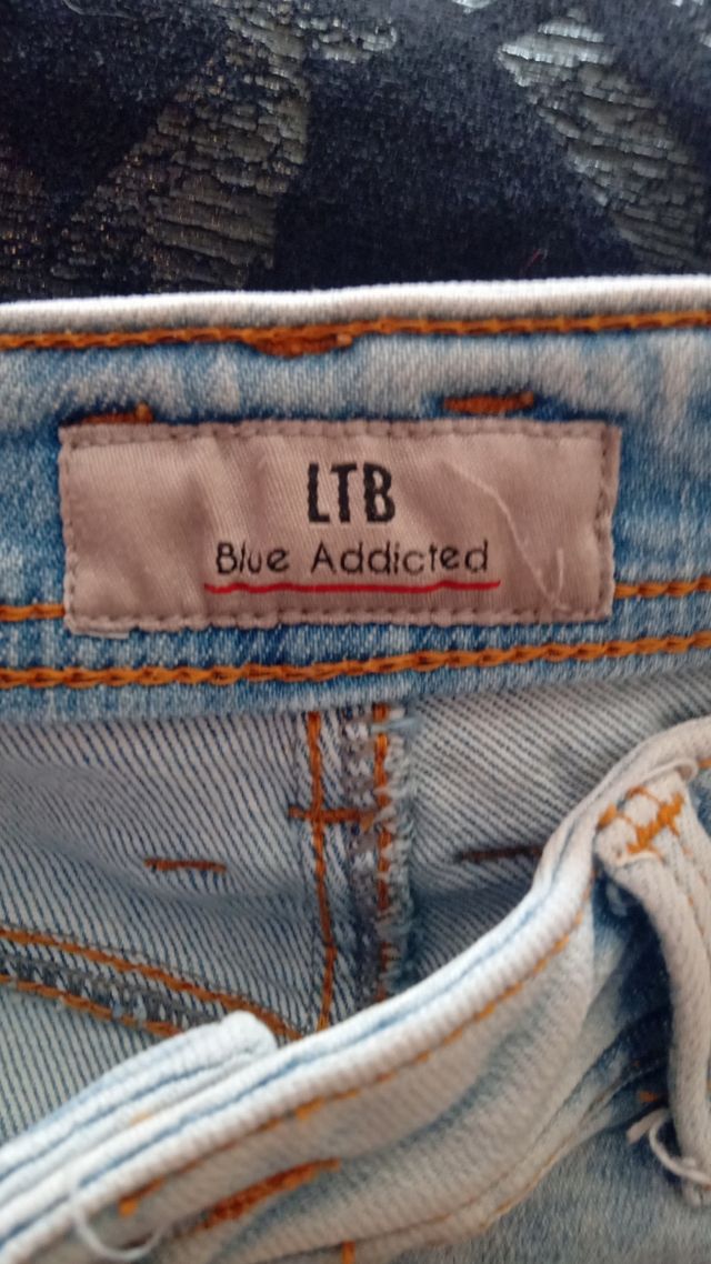 Minifalda vaquera LTB azul