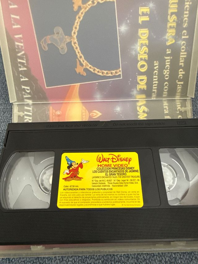 VHS Colección Princesas - Jasmine