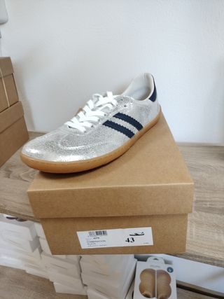 Zapatillas Coqueflex Plata 43