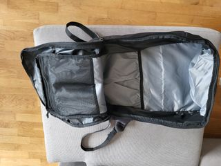 Mochila Quechua negra senderismo