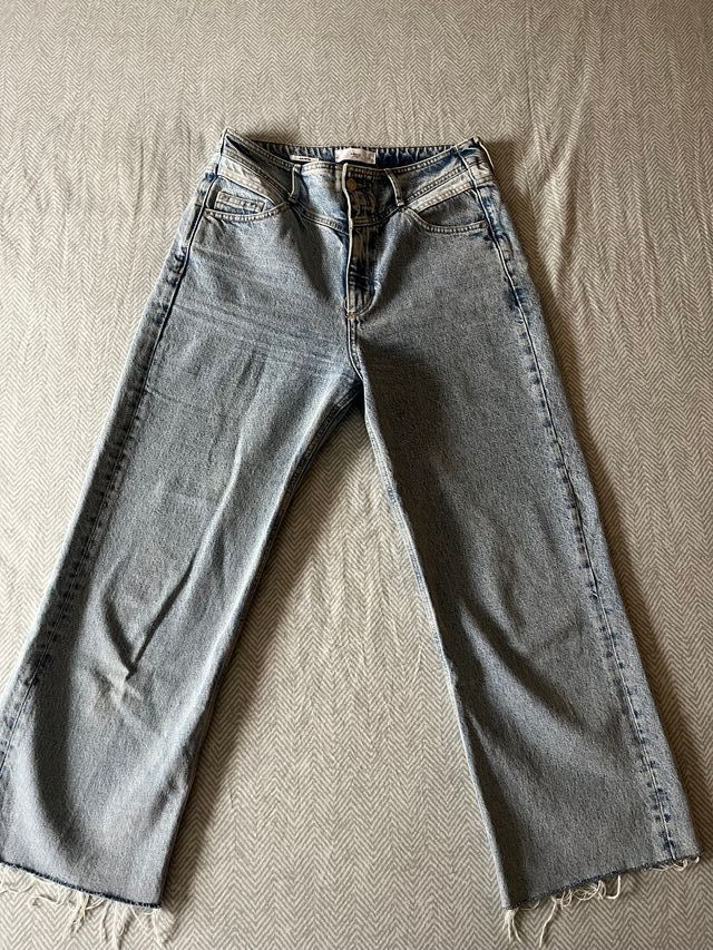 Vaqueros culotte Mango - tiro alto