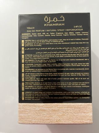 Lattafa Khamarah Perfume
