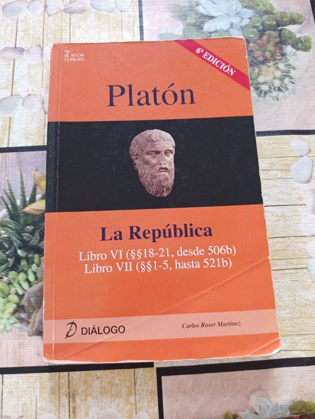 PLATÓN. La República: libro VI (18-21 desde 506...