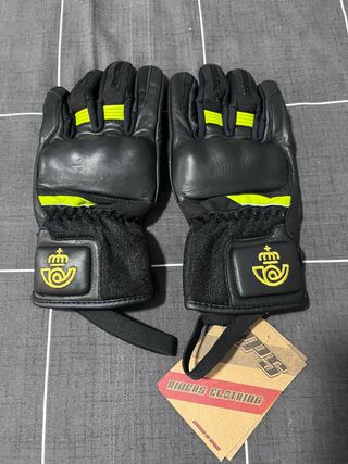 Guantes moto cuero Riders . 