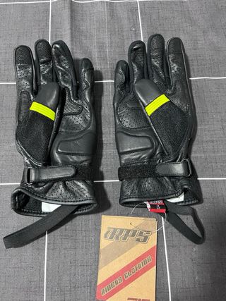 Guantes moto cuero Riders . 