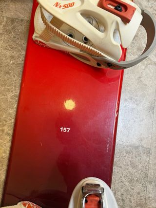 Tabla Snow Diablo 157cm usada más fijaciones