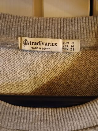 Sudadera gris cropped 