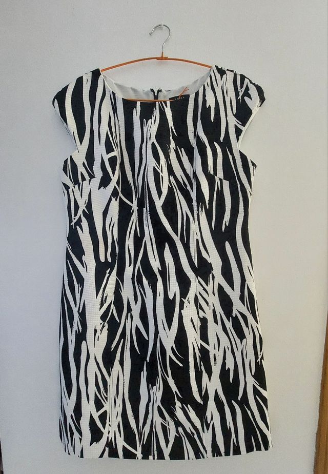 Vestido El Corte Inglés - Blanco&Negro