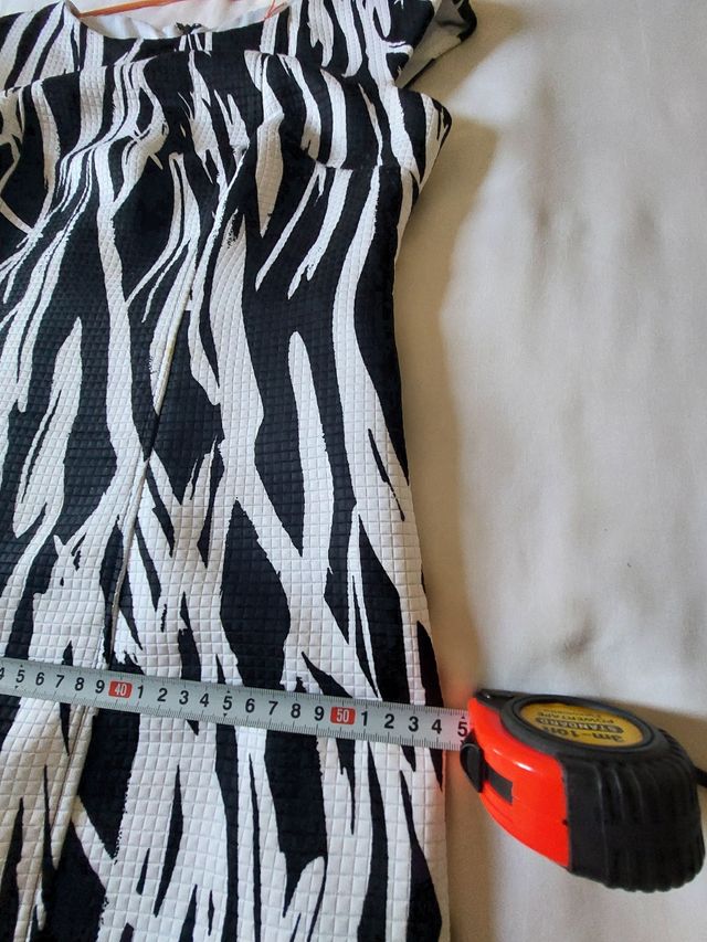 Vestido El Corte Inglés - Blanco&Negro