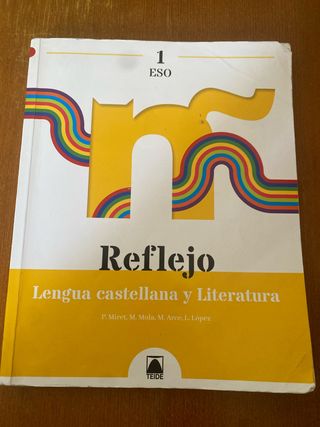 Reflejo 1. Lengua castellana y Literatura 1 ESO