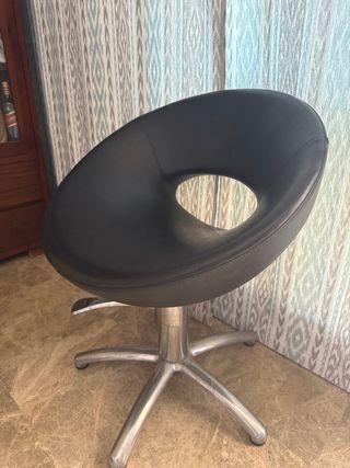 sillón hidráulico de peluquería 