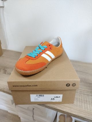 Zapatillas Coqueflex Combi Papaya 35