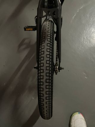 BMX negra usada