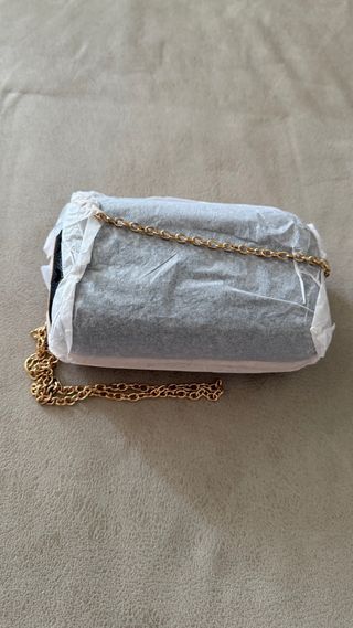 Bolso fiesta negro con dorado Halloween
