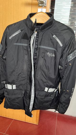 Cazadora moto cordura Evo mujer 
4 estaciones 
