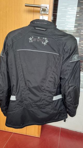 Cazadora moto cordura Evo mujer 
4 estaciones 