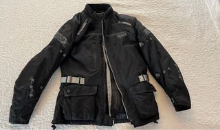 Cazadora moto cordura Evo mujer 
4 estaciones 