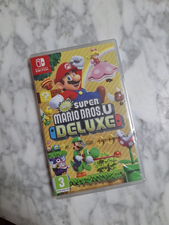 Super Mario Bros. U Deluxe selado