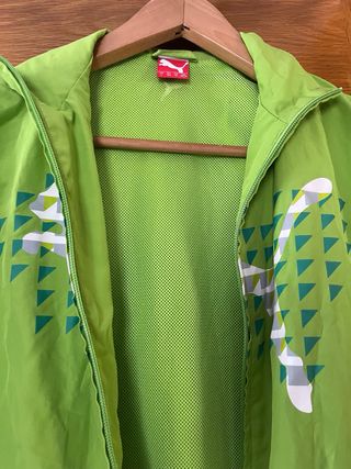 Chaqueta Puma verde