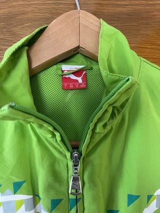 Chaqueta Puma verde