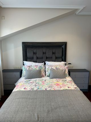 Cabecero cama + 2 mesitas noche