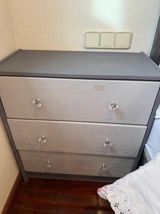 Cabecero cama + 2 mesitas noche