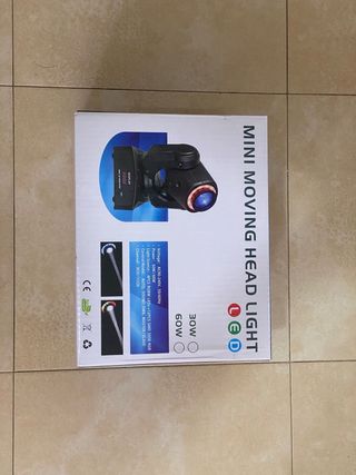 Mini Cabezal Móvil LED 30W-60W