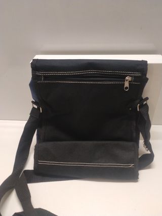 Bolso bandolera Wahlong azul y negro