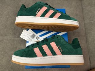 Adidas Campus - Zapatillas Verde & Rosa