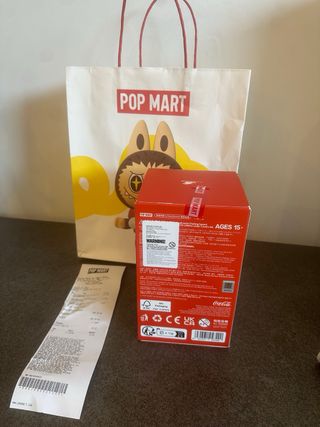Labubu Coca Cola - The Monsters - Pop Mart