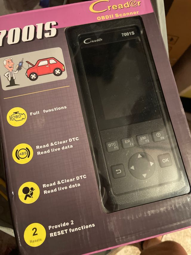 Escáner OBDII Creader 7001S