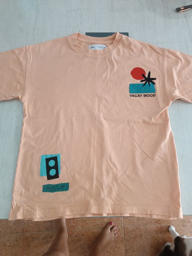 Camiseta Zara niño Vacay Mood