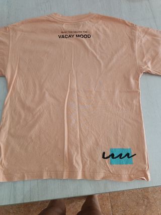 Camiseta Zara niño Vacay Mood