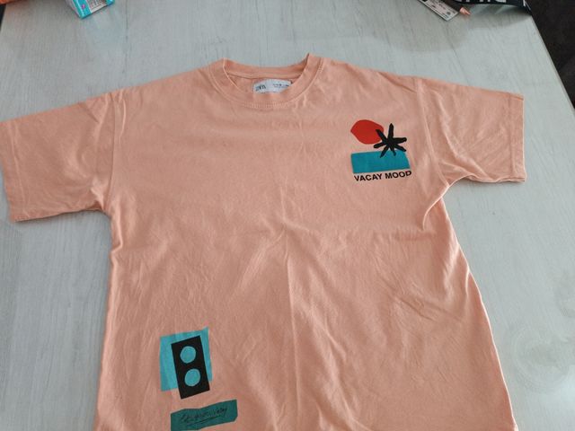 Camiseta Zara niño Vacay Mood