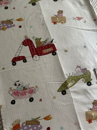 Funda Nórdica Reversible Coches Rayas Ikea