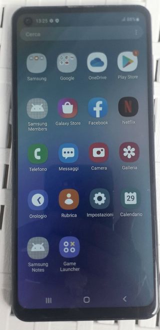 Samsung Galaxy A21s - blu