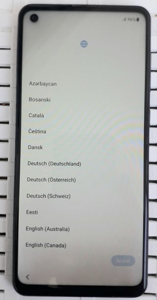 Samsung Galaxy A21s - blu