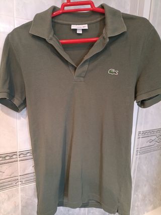 Polo Lacoste Verde militar