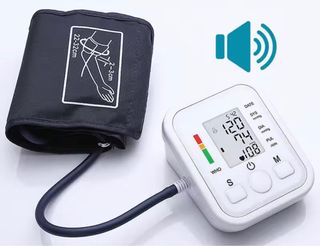 monitor de presino arterial a baterias con voz