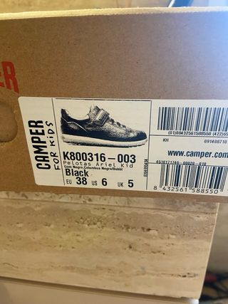 Zapatillas Camper niño - 38