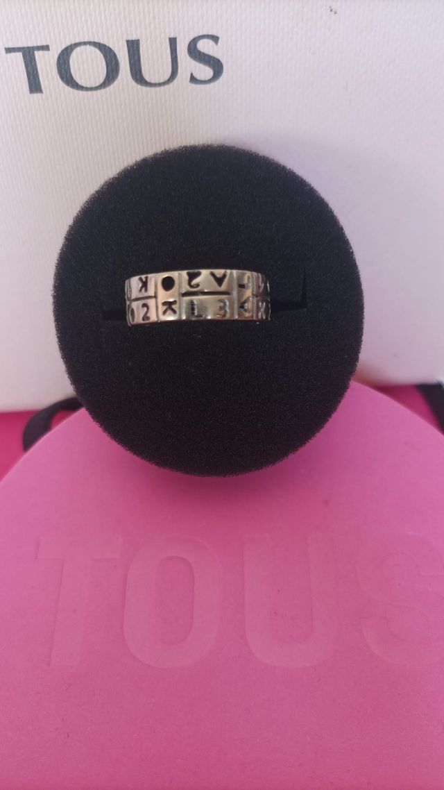 Anillo Tous plata