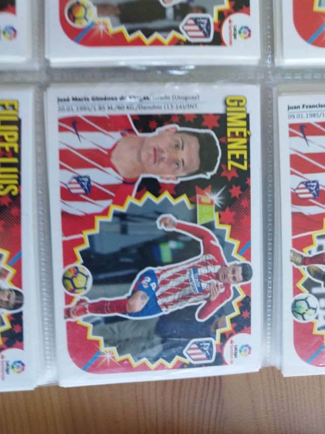 Cromos Atlético Madrid 18-19