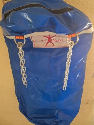 Saco boxeo Laguna + 2 protectores